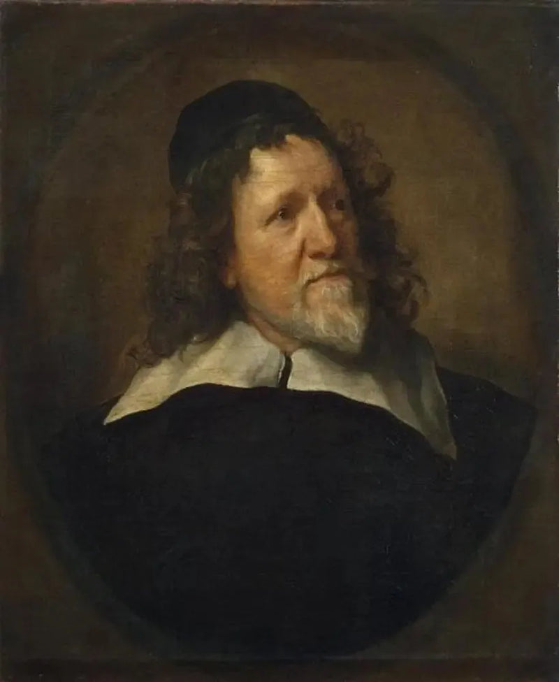 Inigo Jones (1573-1652) Portræt - Antoine van Dyck