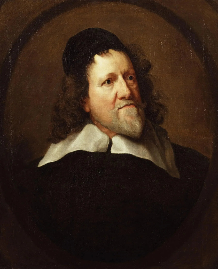 Inigo Jones portræt - Antoine van Dyck