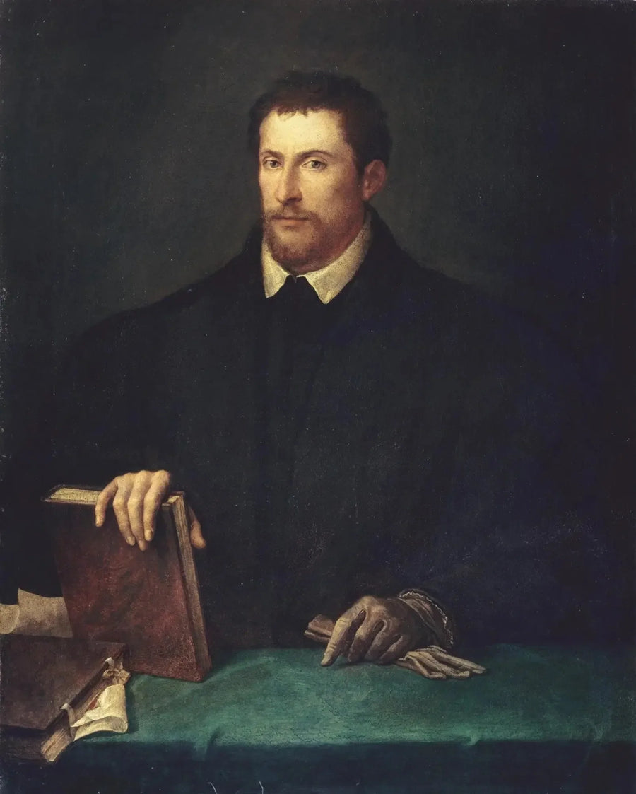Portrait af Ippolito Riminaldi - Titian