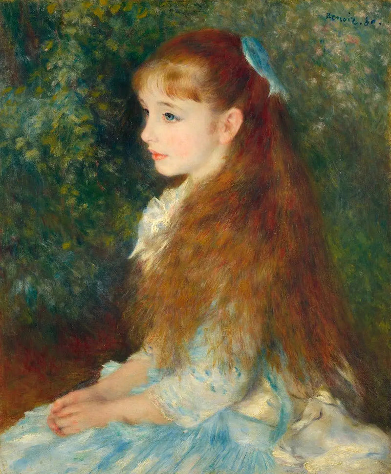 Portræt af Irène Cahen d'Anvers - Pierre-Auguste Renoir