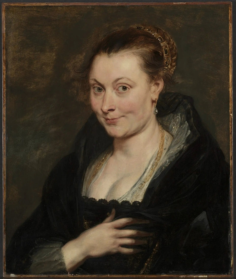 Isabella Brants portræt - Peter Paul Rubens