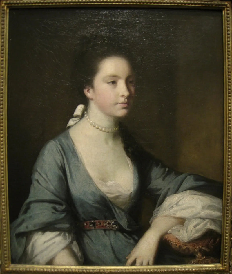 Portræt af Isabella Carr, kommende grevinde af Erroll - Joshua Reynolds