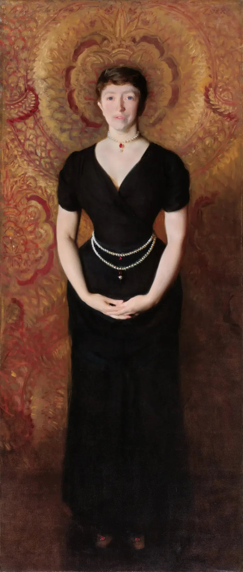 Portræt af Isabella Stewart Gardner - John Singer Sargent