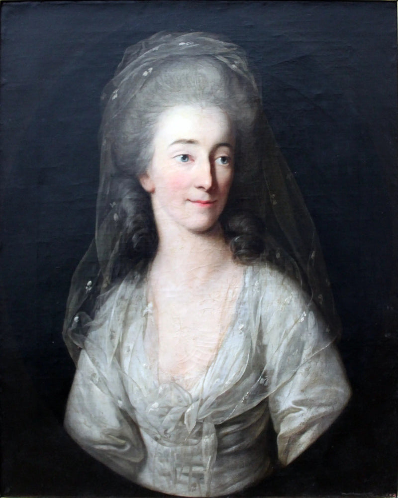 Isabella von Broizem-portræt - Anton Graff
