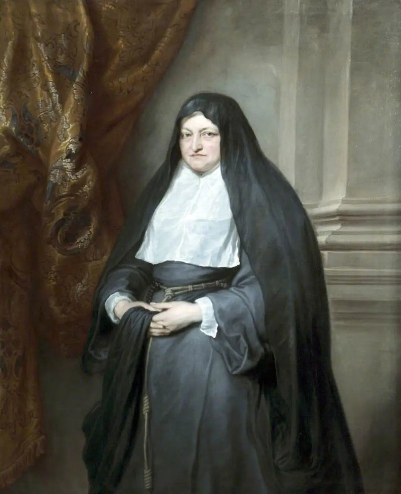 Portrait af Isabelle Clara Eugenia van Habsburg (1566-1633) - Antoine van Dyck