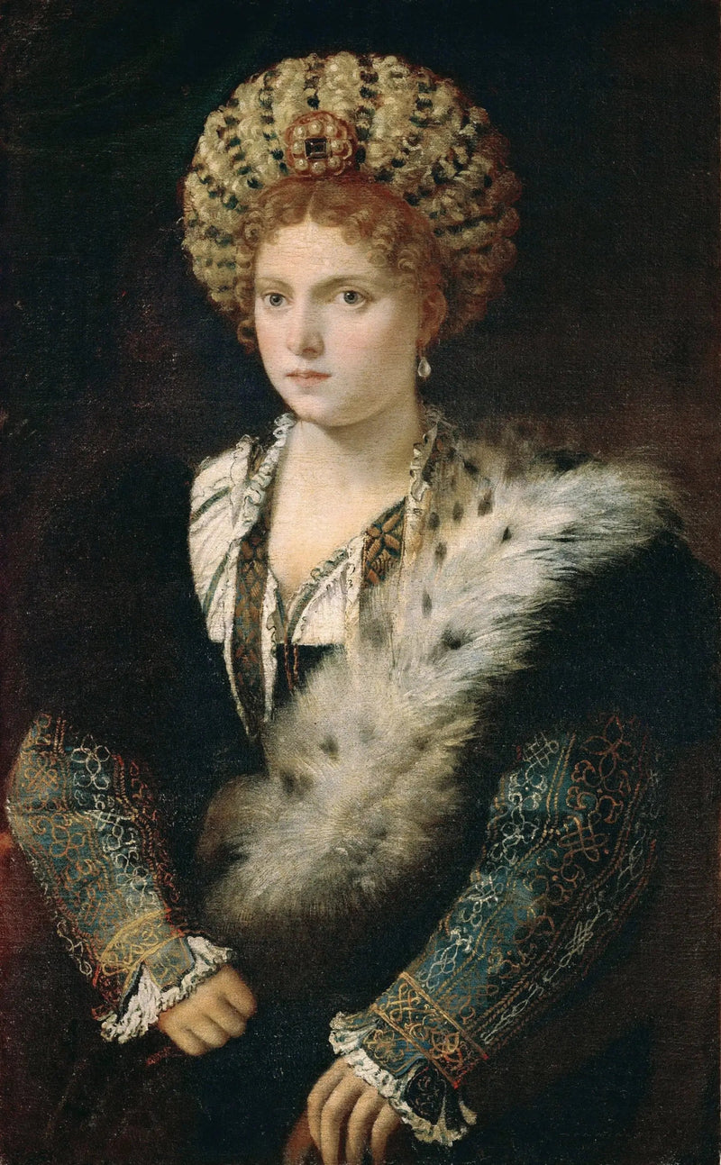 Portrait af Isabelle d'Este - Titian