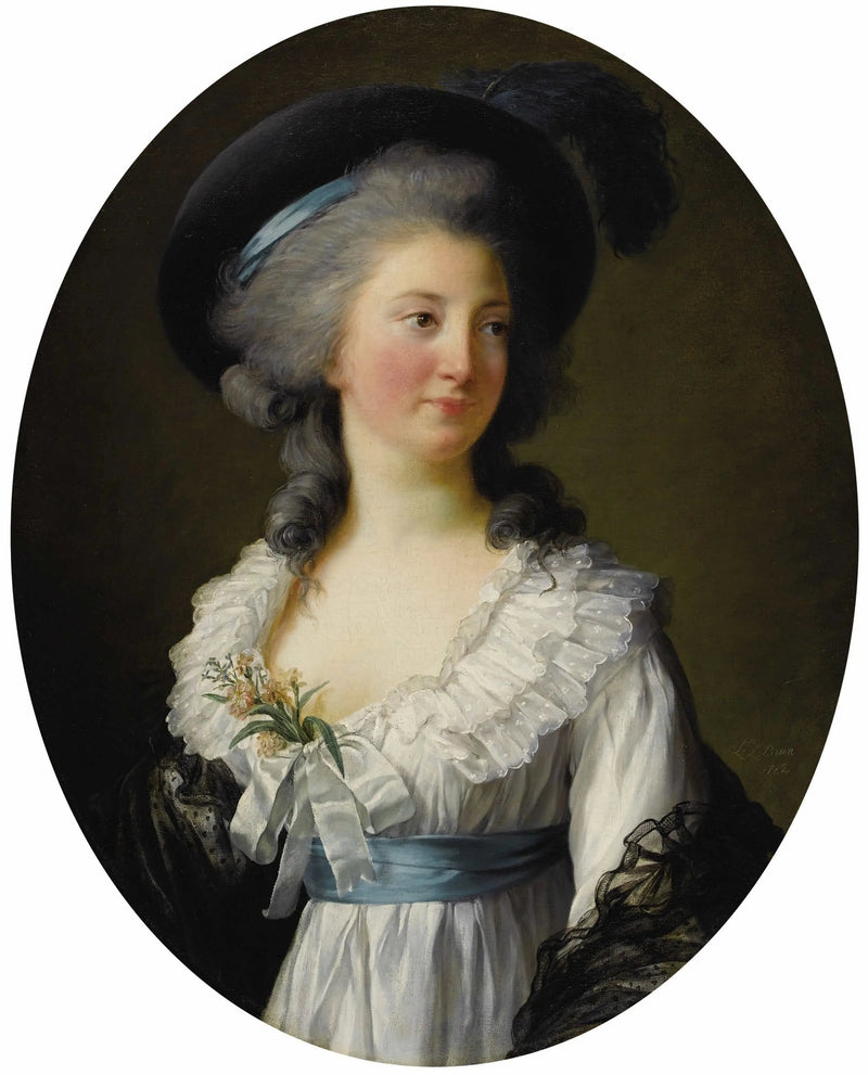 Izabela Czartoryska-portræt - Élisabeth Vigée Le Brun