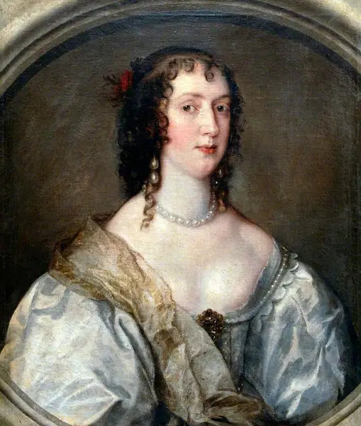 Portrait af Olivia Boteler Porter - Antoine van Dyck