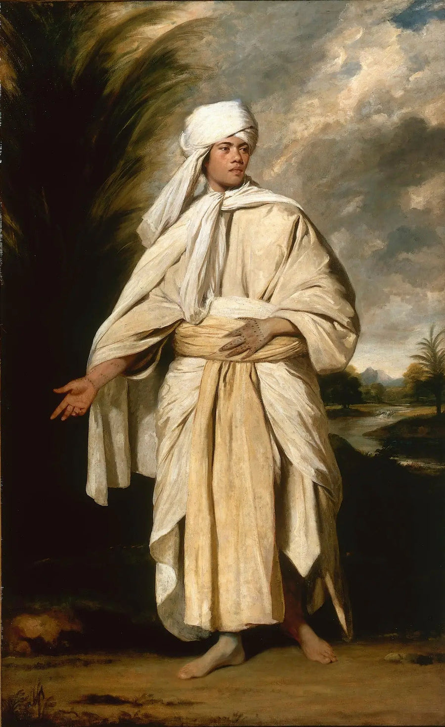 Omai-portræt - Joshua Reynolds