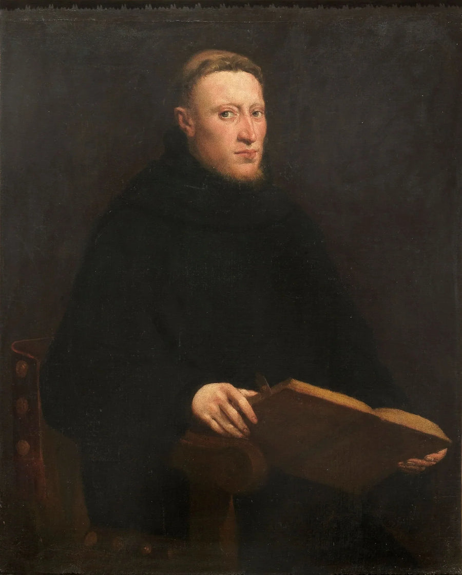 Portræt af Onofrio Panvinio - Jacopo Tintoretto