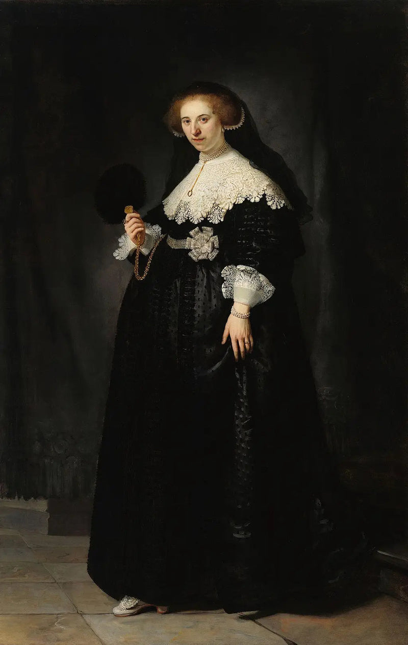 Portræt af Oopjen Coppit - Rembrandt