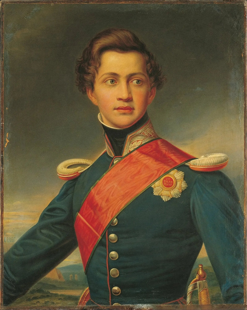 Portræt af Othon som ung mand - Joseph Karl Stieler