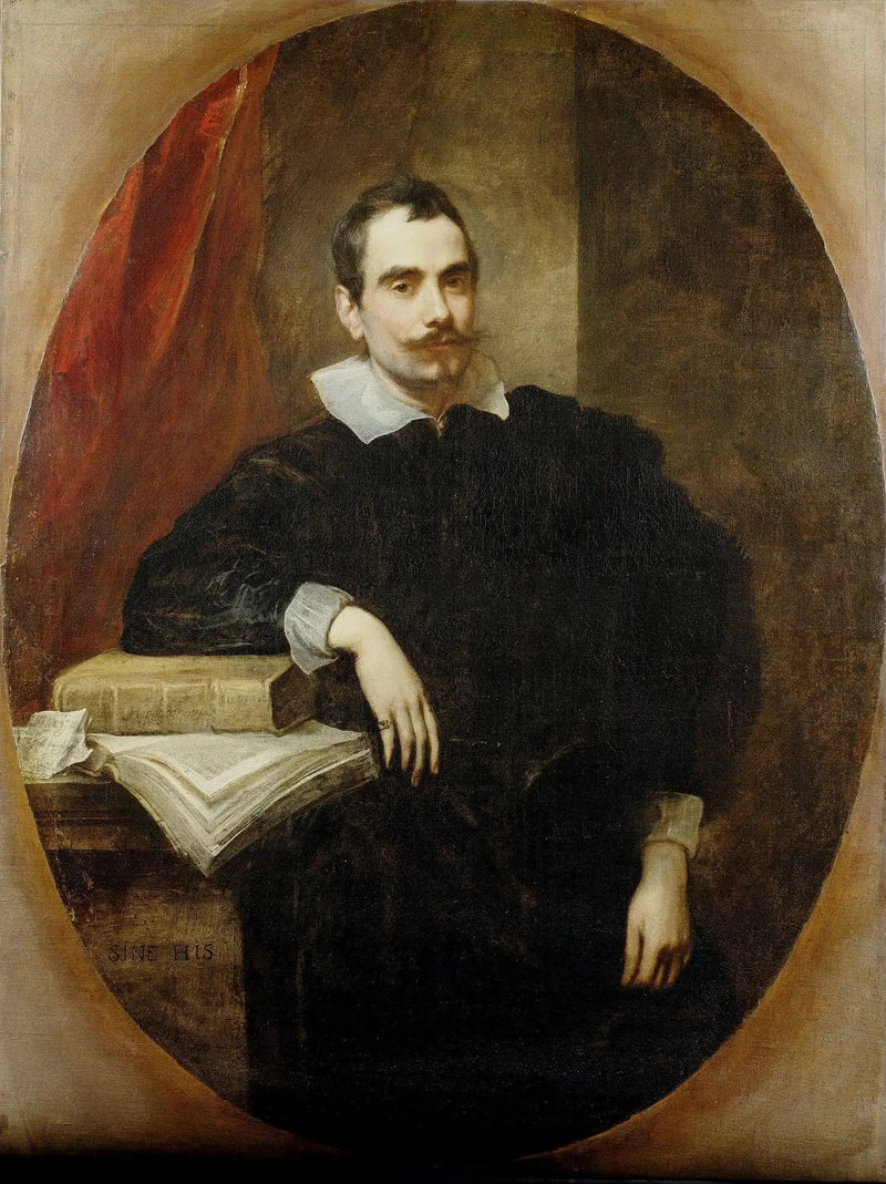 Portrait af Ottaviano Canevari - Antoine van Dyck
