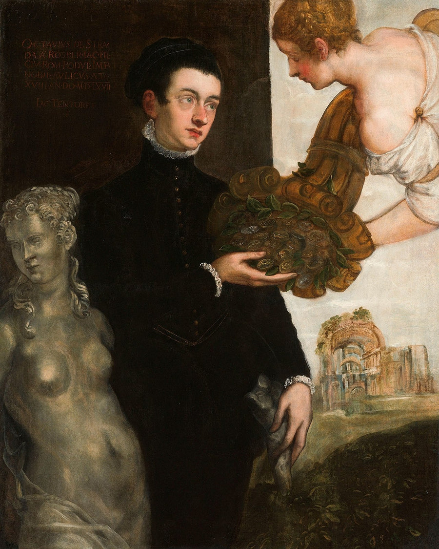 Portræt af Ottavio Strada - Jacopo Tintoretto