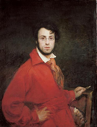 Portræt af en kunstner - Ary Scheffer