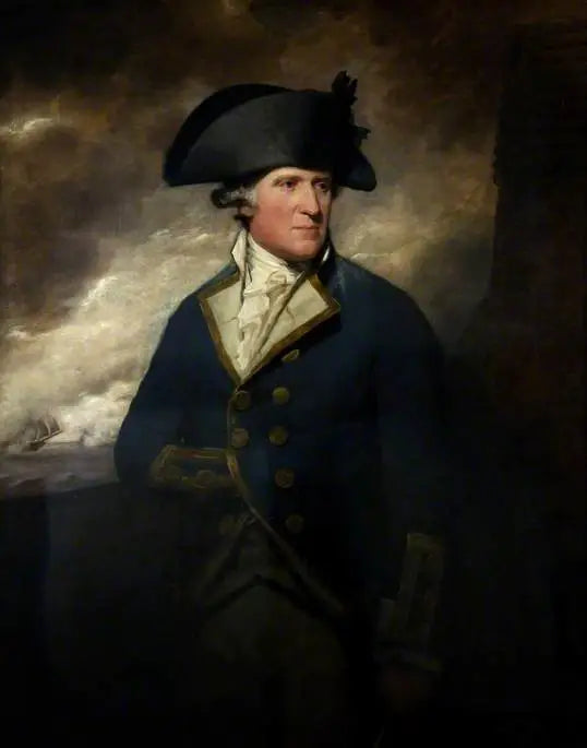 Portræt af en kaptajn, RN - Henry Raeburn