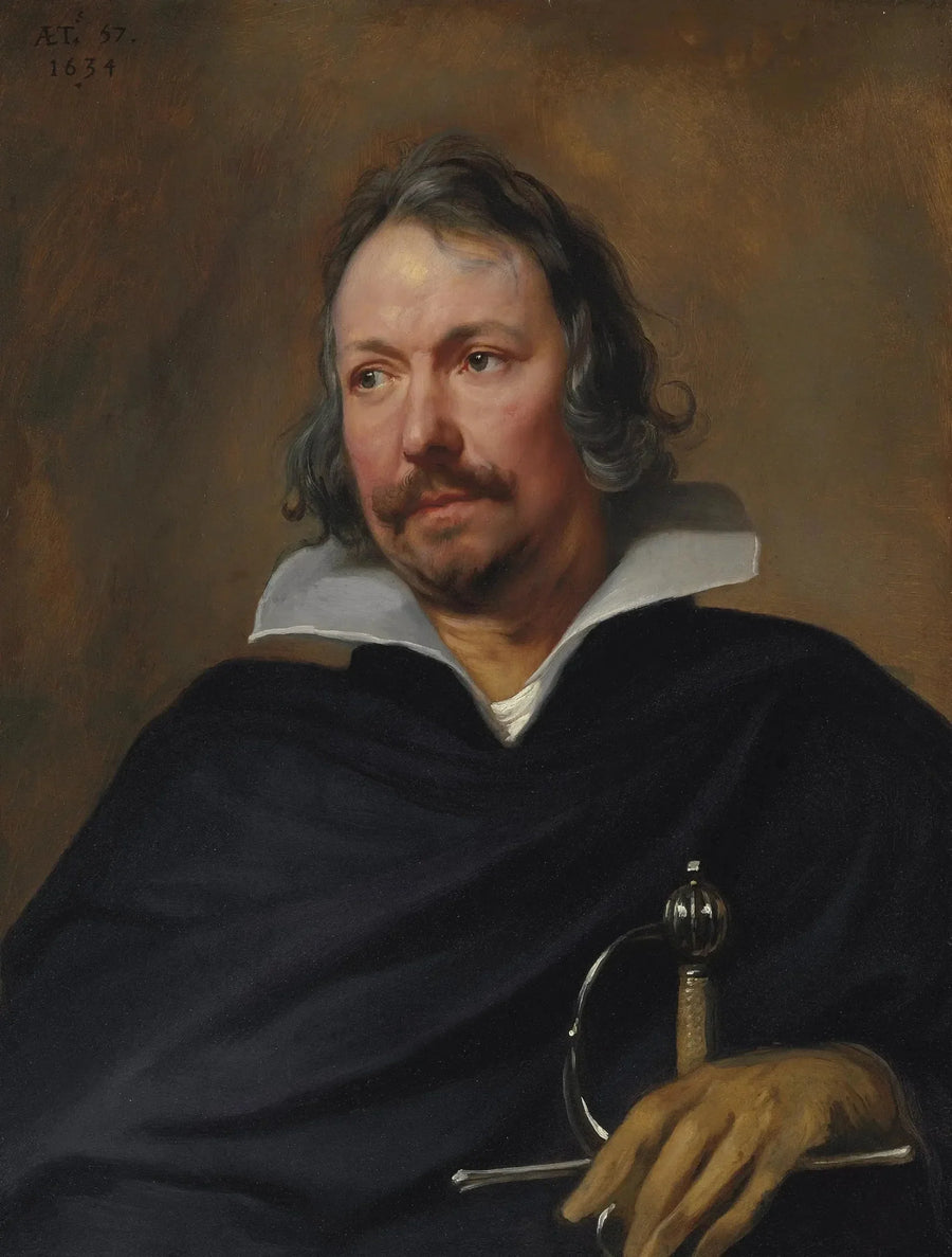 Portræt af en rytter - Antoine van Dyck