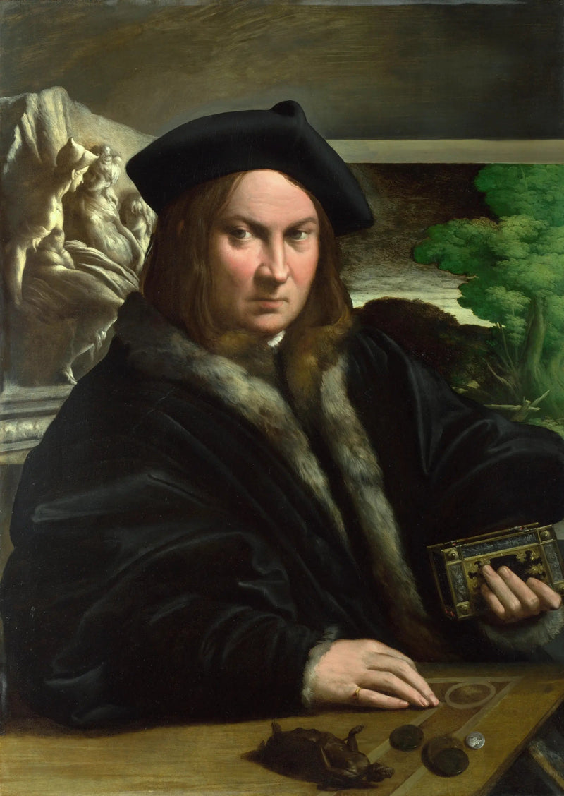 Portræt af en samler - Parmigianino