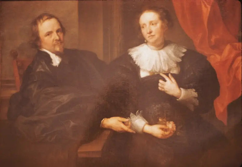 Portrait af et par - Antoine van Dyck