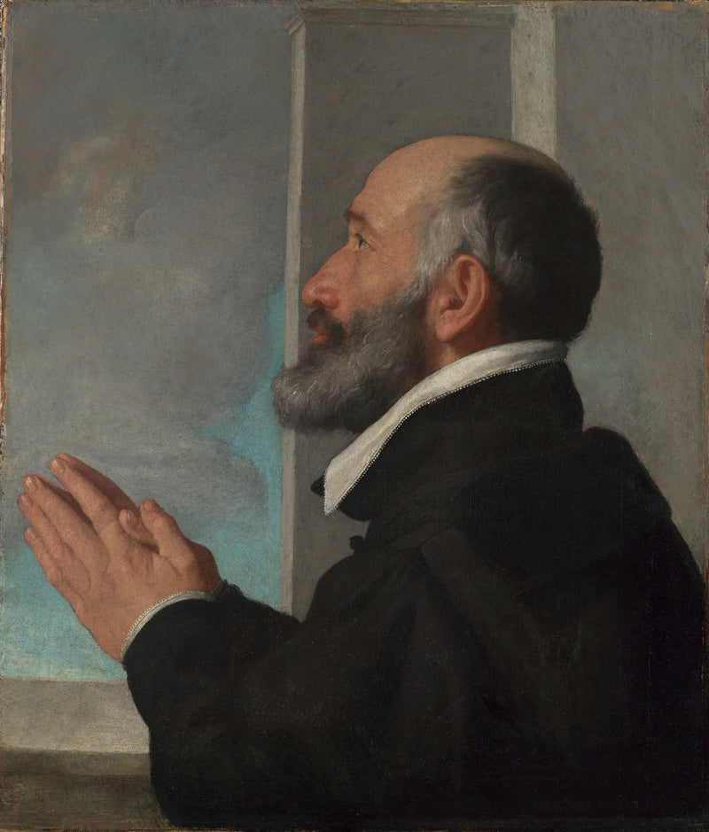Portræt af en donor - Giovanni Battista Moroni