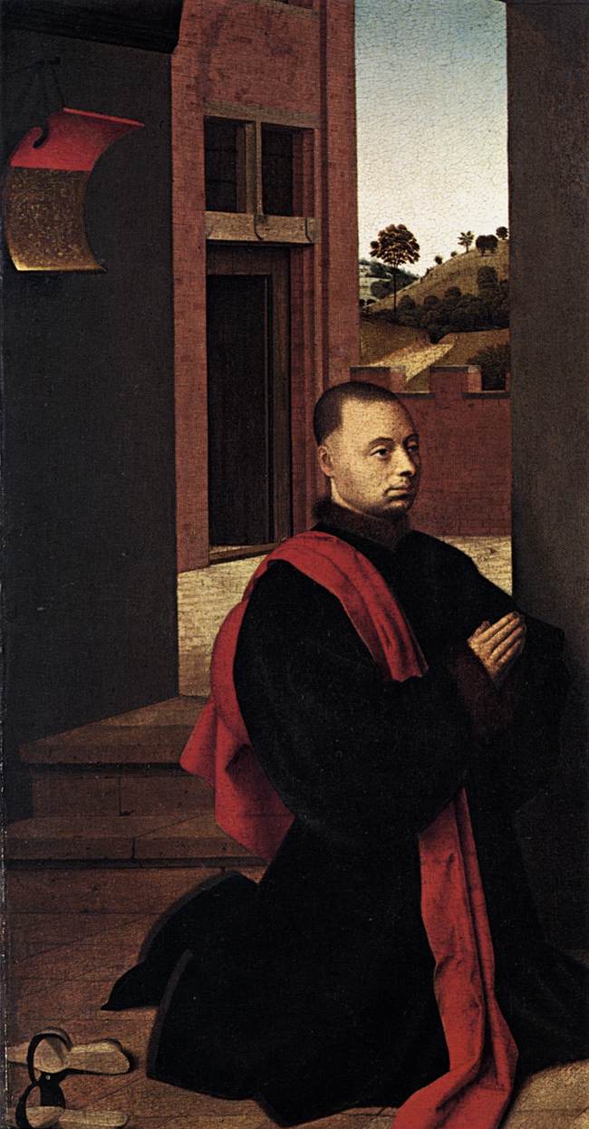 Portræt af en donor - Petrus Christus