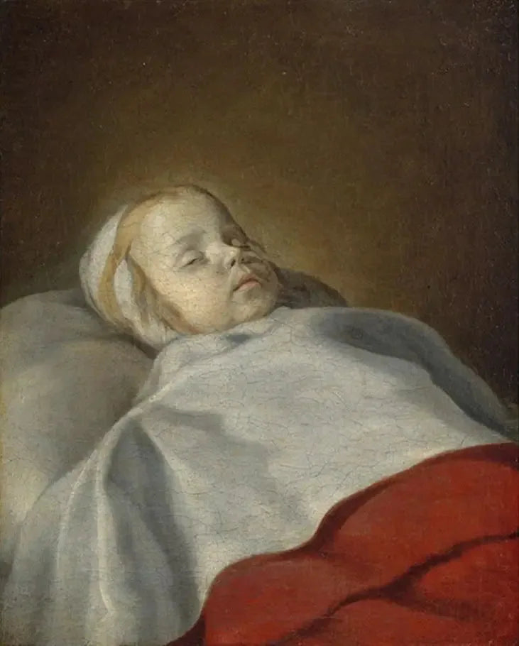 Portræt af et dødt barn - Philippe de Champaigne
