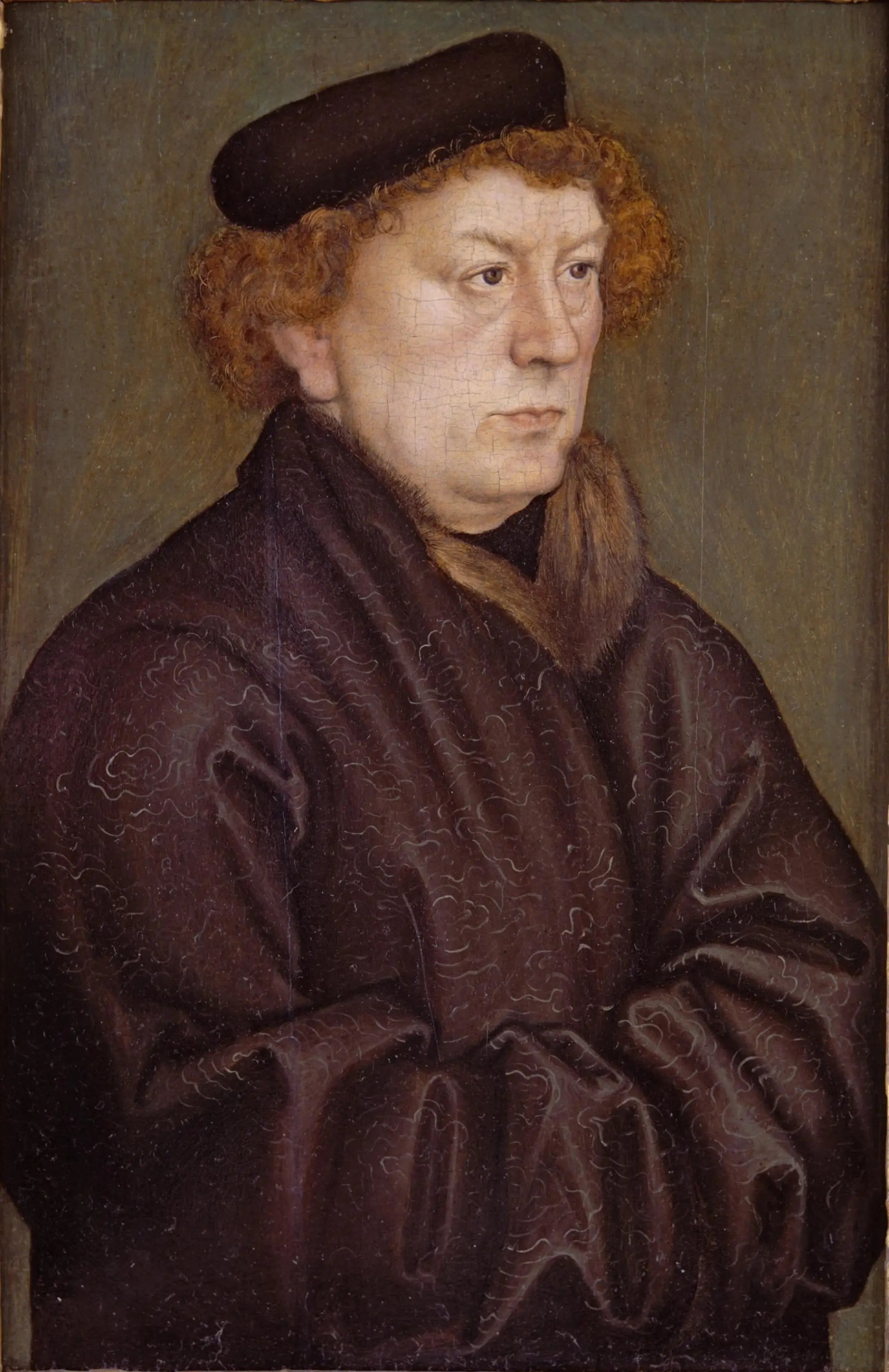 Portrait d'un érudit - Lucas Cranach the Elder image 1 reproduction artisanale de tableau