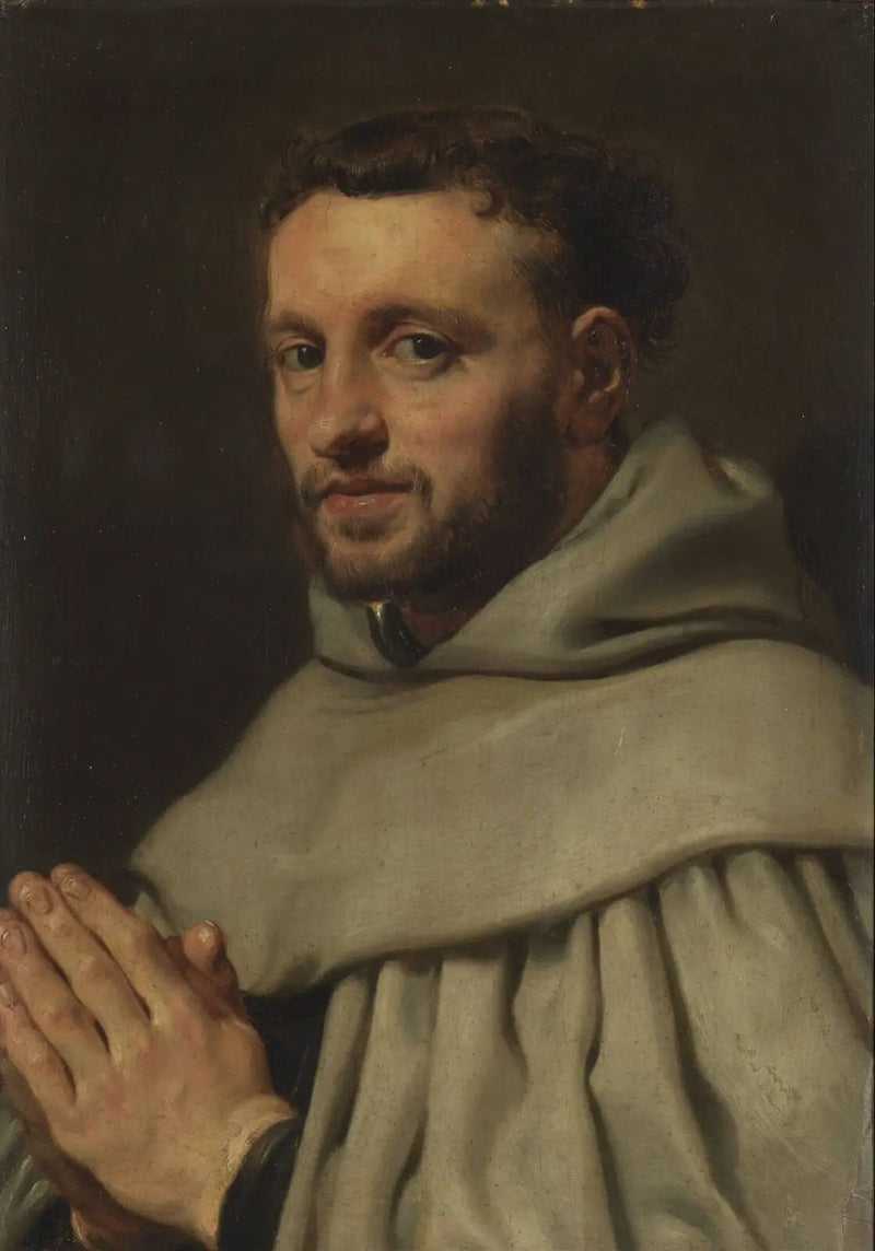 Portræt af en karmebror (Gaspar Rinckens?) - Peter Paul Rubens