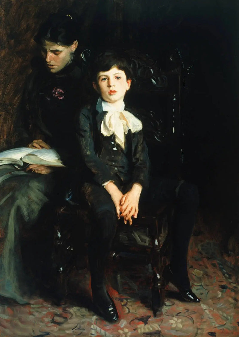 Portræt af en dreng - John Singer Sargent