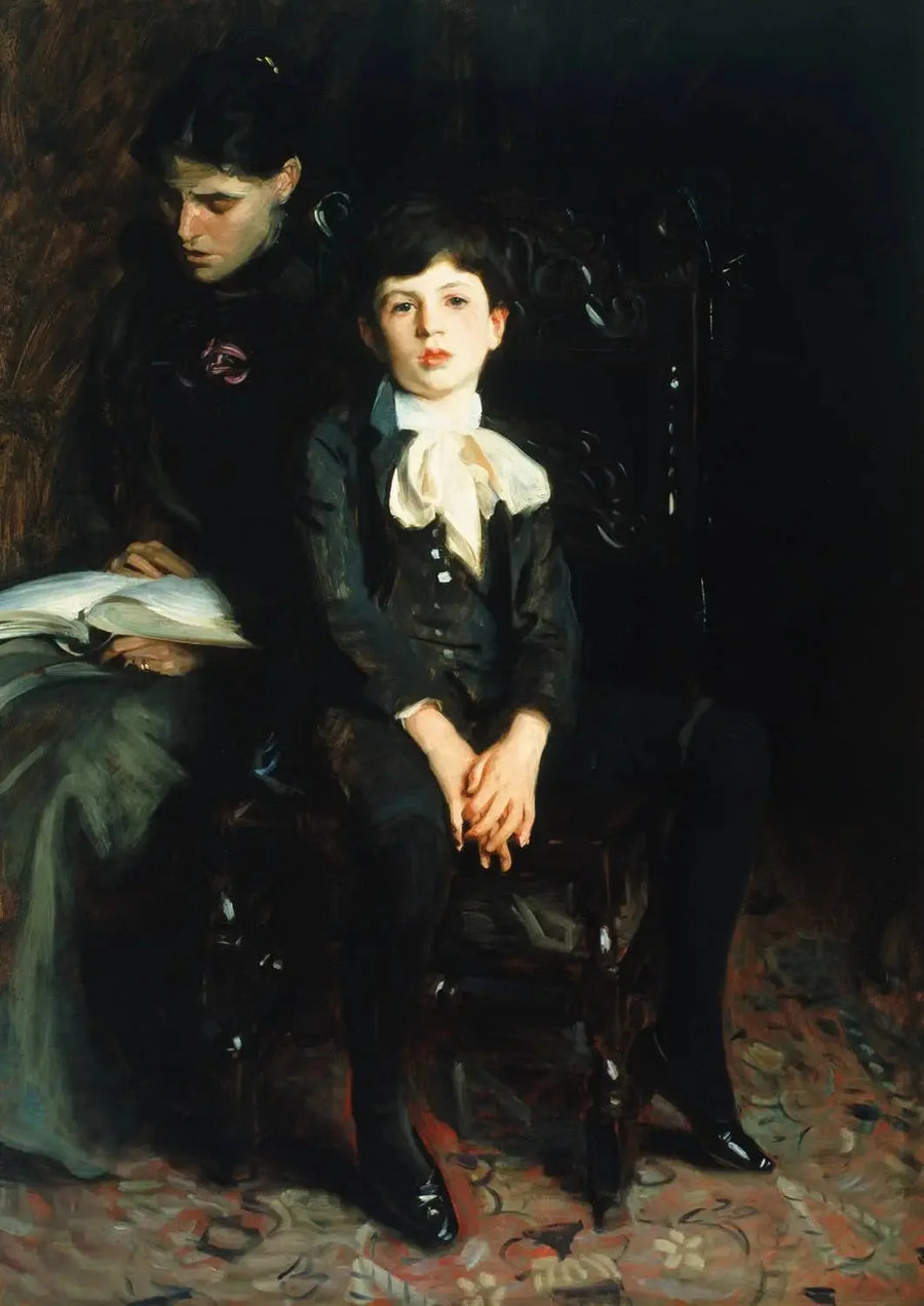 Portræt af en dreng - John Singer Sargent