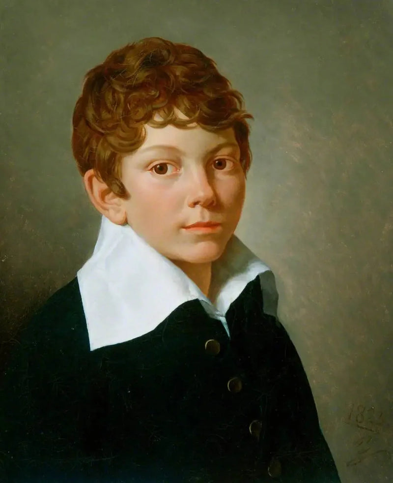 Portræt af en dreng - Louis-Léopold Boilly