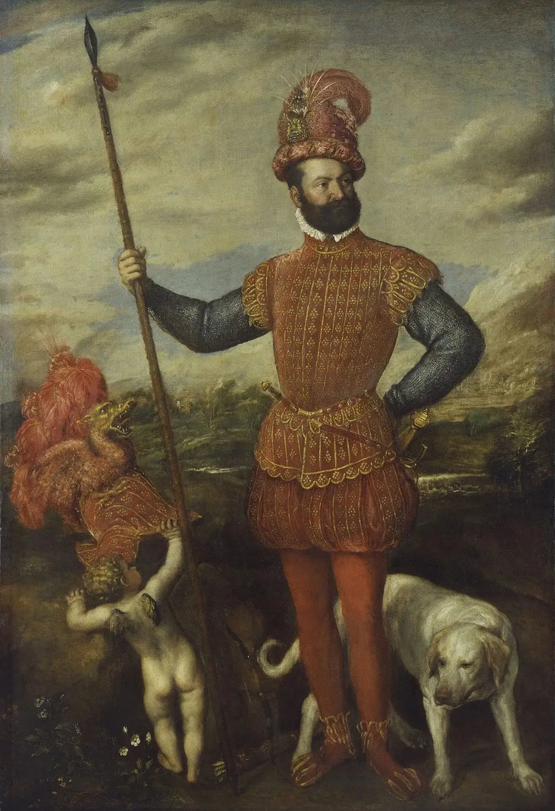 Portræt af en general - Titian