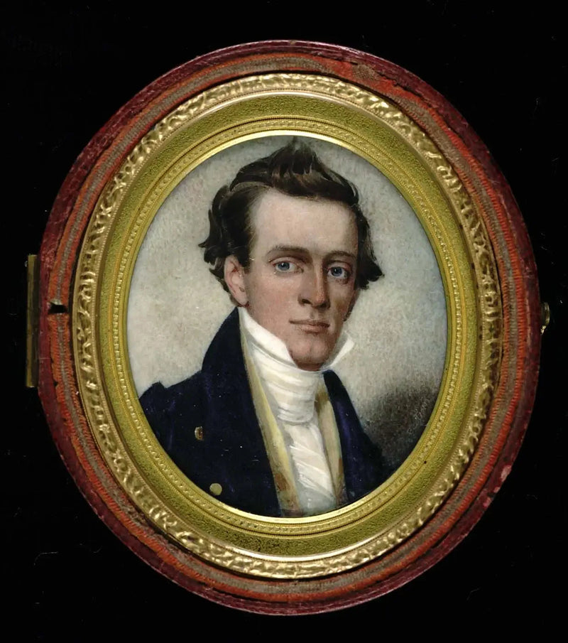 Portrait af en gentleman - George Catlin