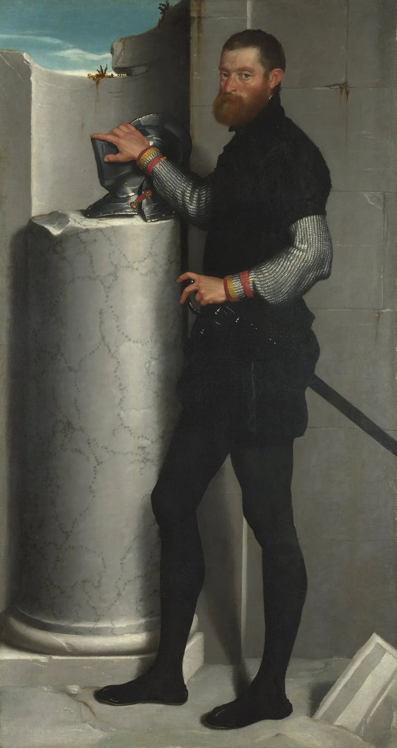 Portræt af en gentleman - Giovanni Battista Moroni