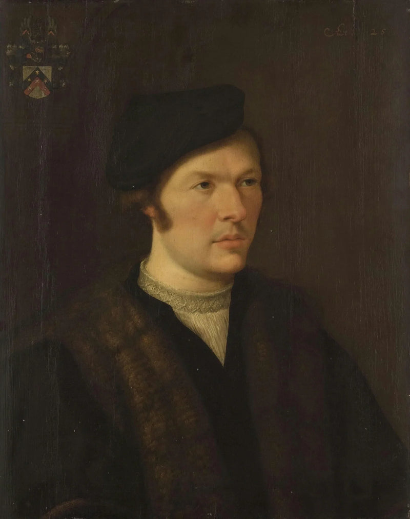 Portræt af en gentleman [måske Nicasius Hanneman] - Joos van Cleve