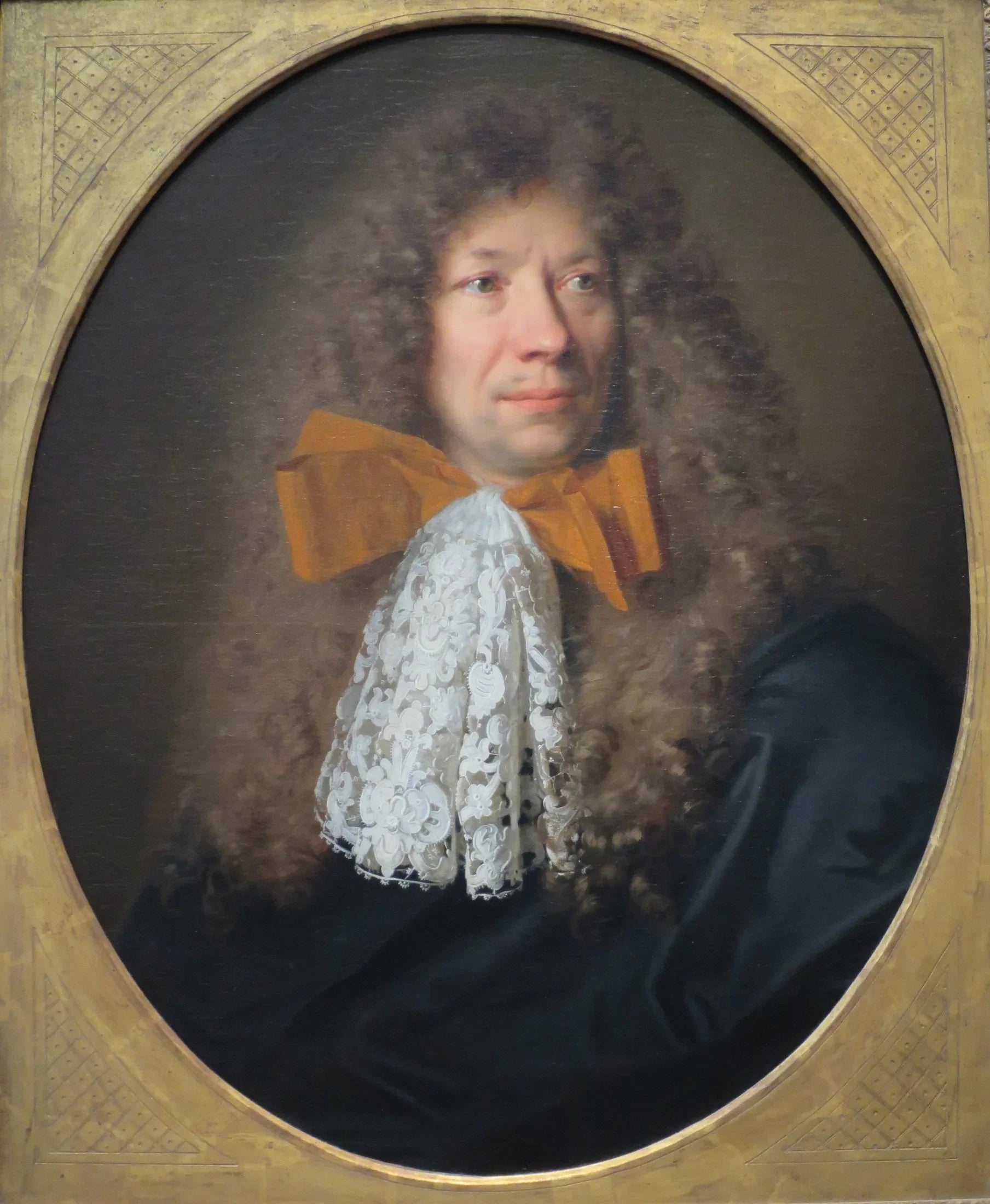 Portrait d'un gentilhomme (Pierre Van Schuppen ?) - Nicolas de Largillière image 1 reproduction d’œuvre d’art à l’huile