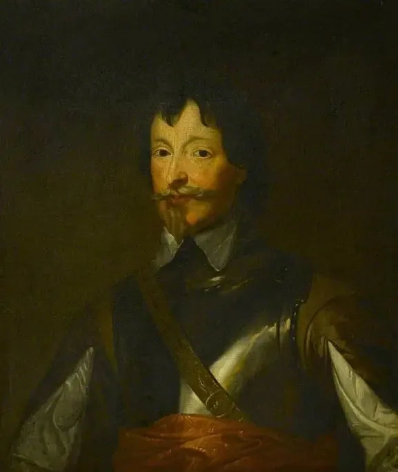 Portrait af en gentleman iført en cuirasse - Antoine van Dyck