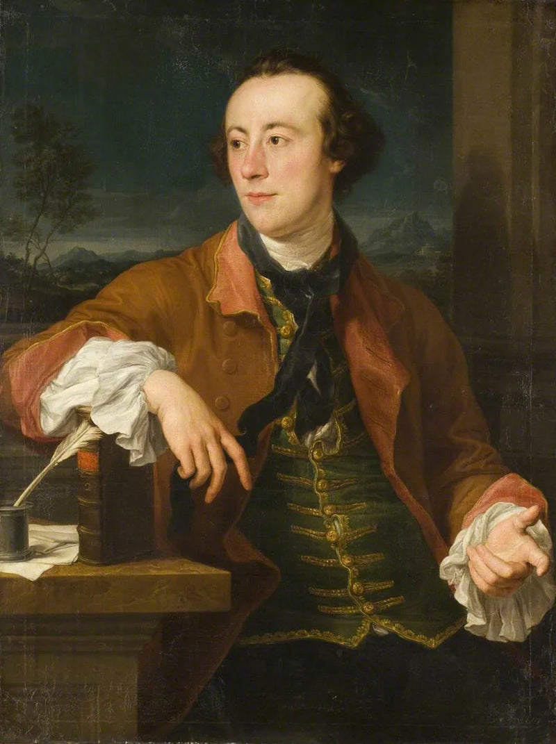 Portræt af en gentleman (traditionelt identificeret som Horatio Walpole, 1723–1809) - Pompeo Batoni