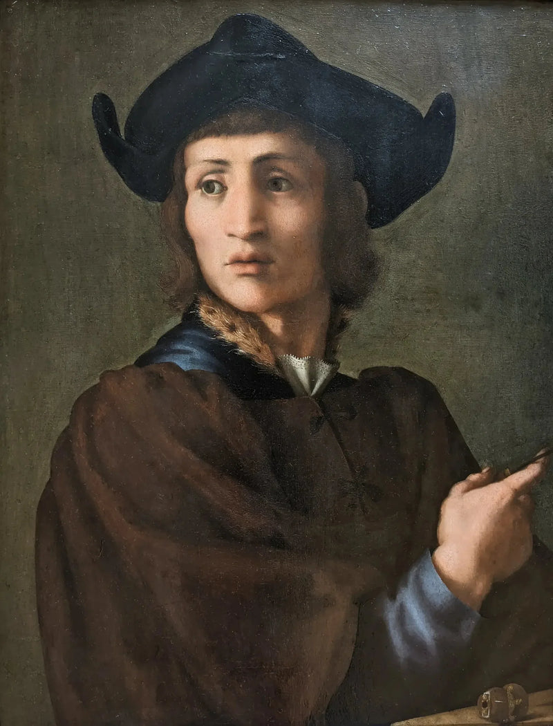 Portræt af en gravør i ædle sten - Pontormo