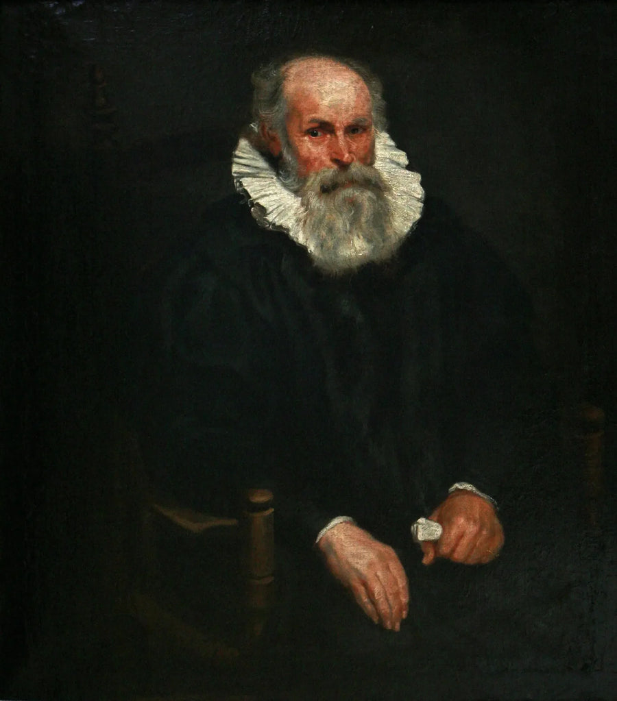 Portræt af en ældre mand - Antoine van Dyck