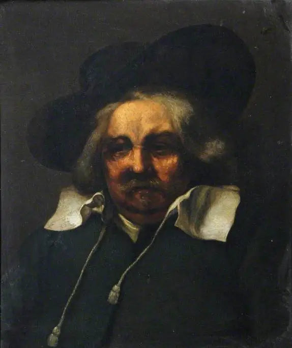 Portræt af en gammel mand (kopi af et maleri fra 1667) - Rembrandt