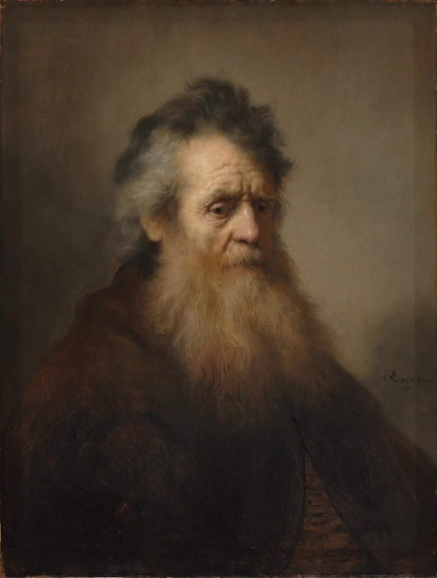 Portræt af en gammel mand - Rembrandt