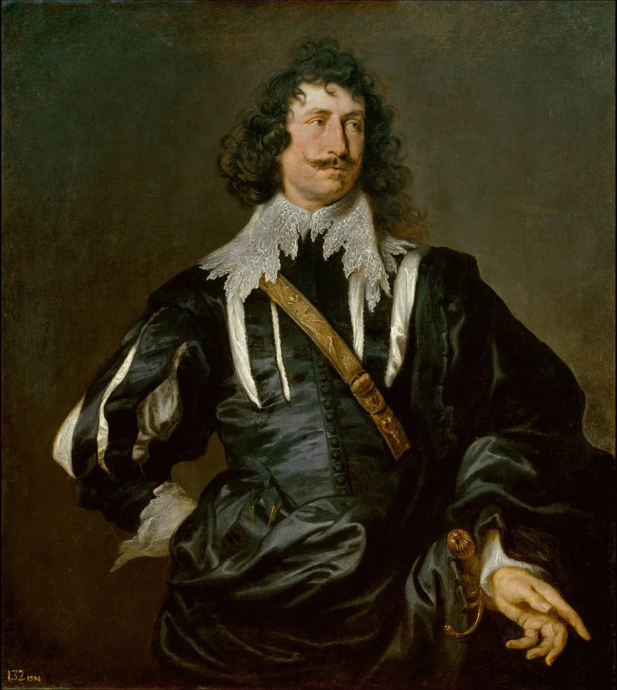Portræt af en Mand - Antoine van Dyck