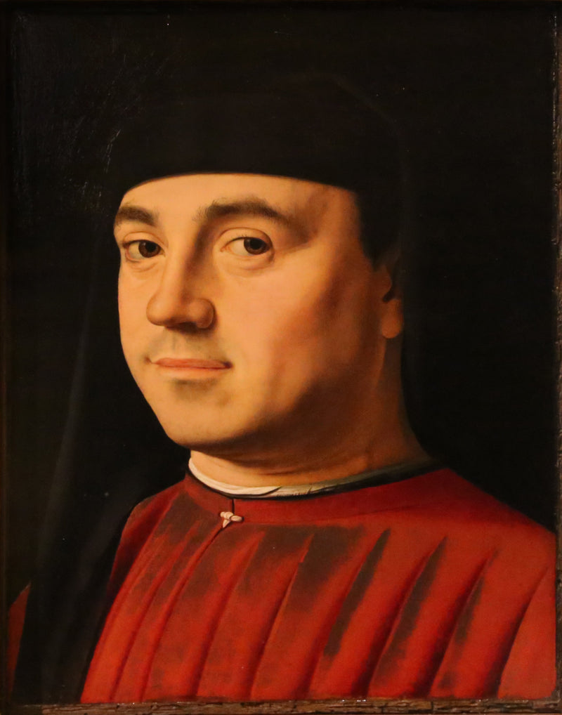 Portræt af en mand - Antonello de Messine