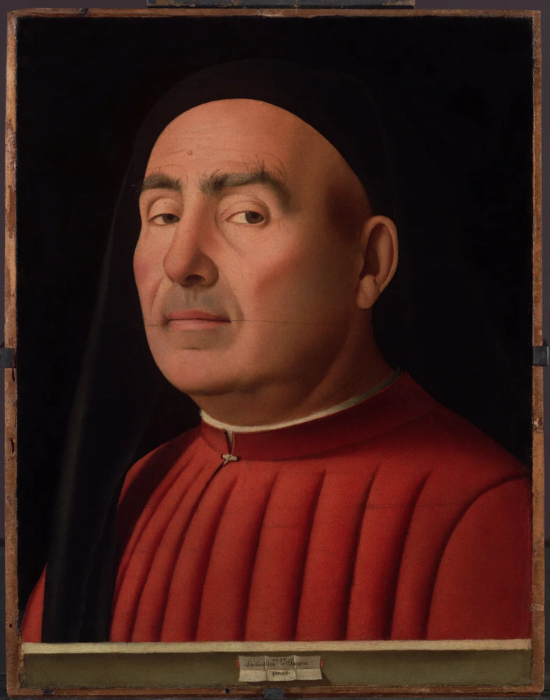 Portræt af en mand - Antonello de Messina