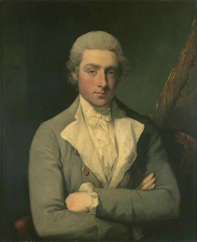 Portrait d'un homme (Selvportræt ?) - Gilbert Stuart