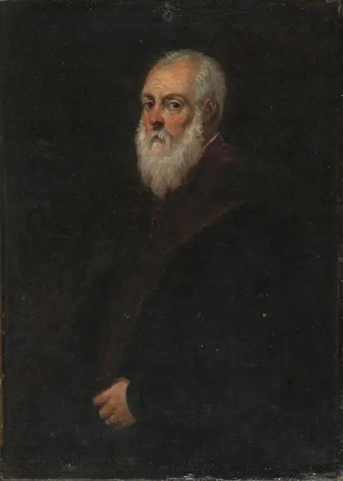 Portræt af en skægget mand - David Teniers den Yngre