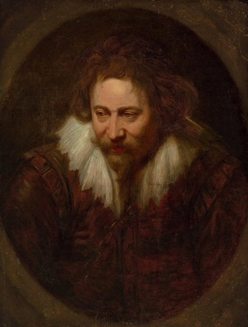 Portrait d'un homme, kendt traditionelt som Pierre Paul Rubens - Antoine van Dyck