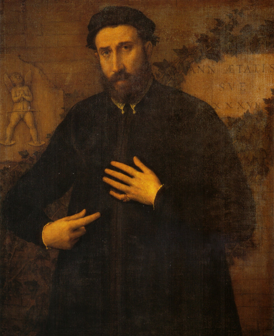 Portræt af en 37-årig mand - Lorenzo Lotto