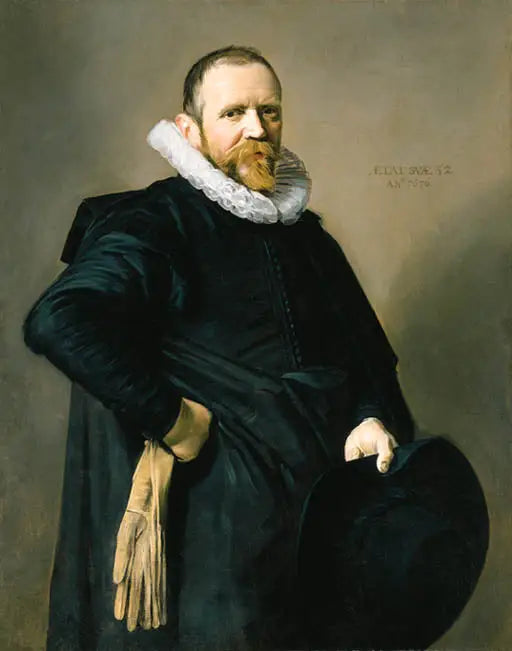 Portræt af en 52-årig mand - Frans Hals